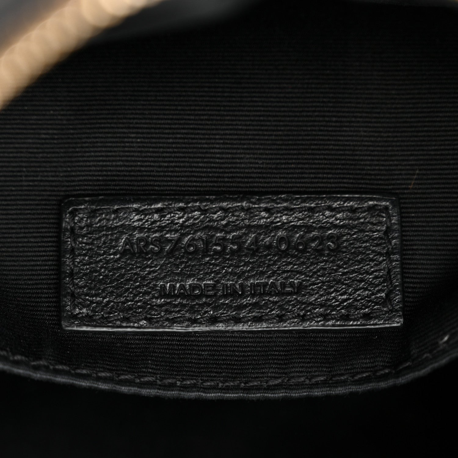Saint Laurent Calfskin Matelasse Monogram Lou Camera Bag Storm 7 of 11