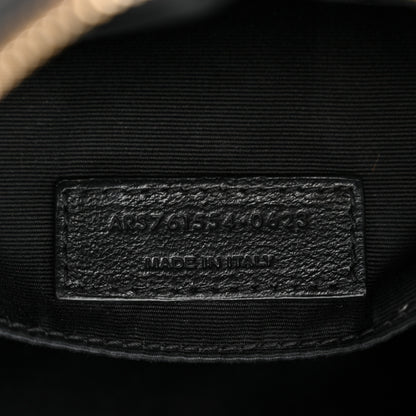 Saint Laurent Calfskin Matelasse Monogram Lou Camera Bag Storm 7 of 11