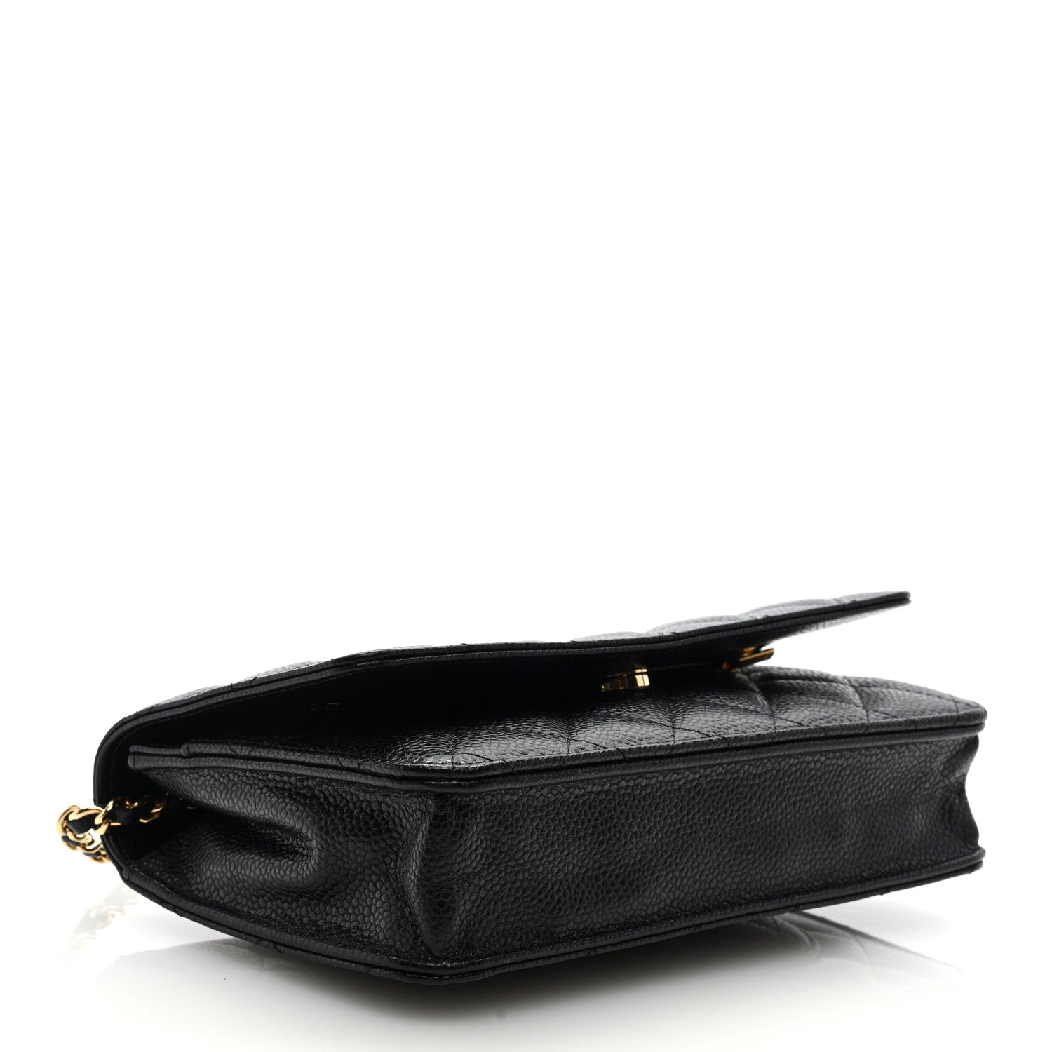 Chanel Caviar Quilted Wallet on Chain WOC Black 4 of 9