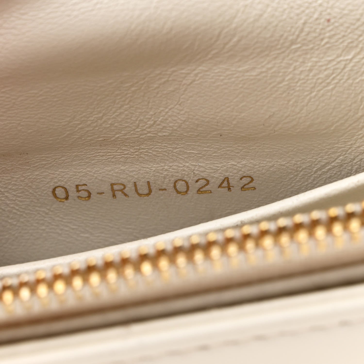 Christian Dior Calfskin Macrocannage Mini Caro Bag White 6 of 9