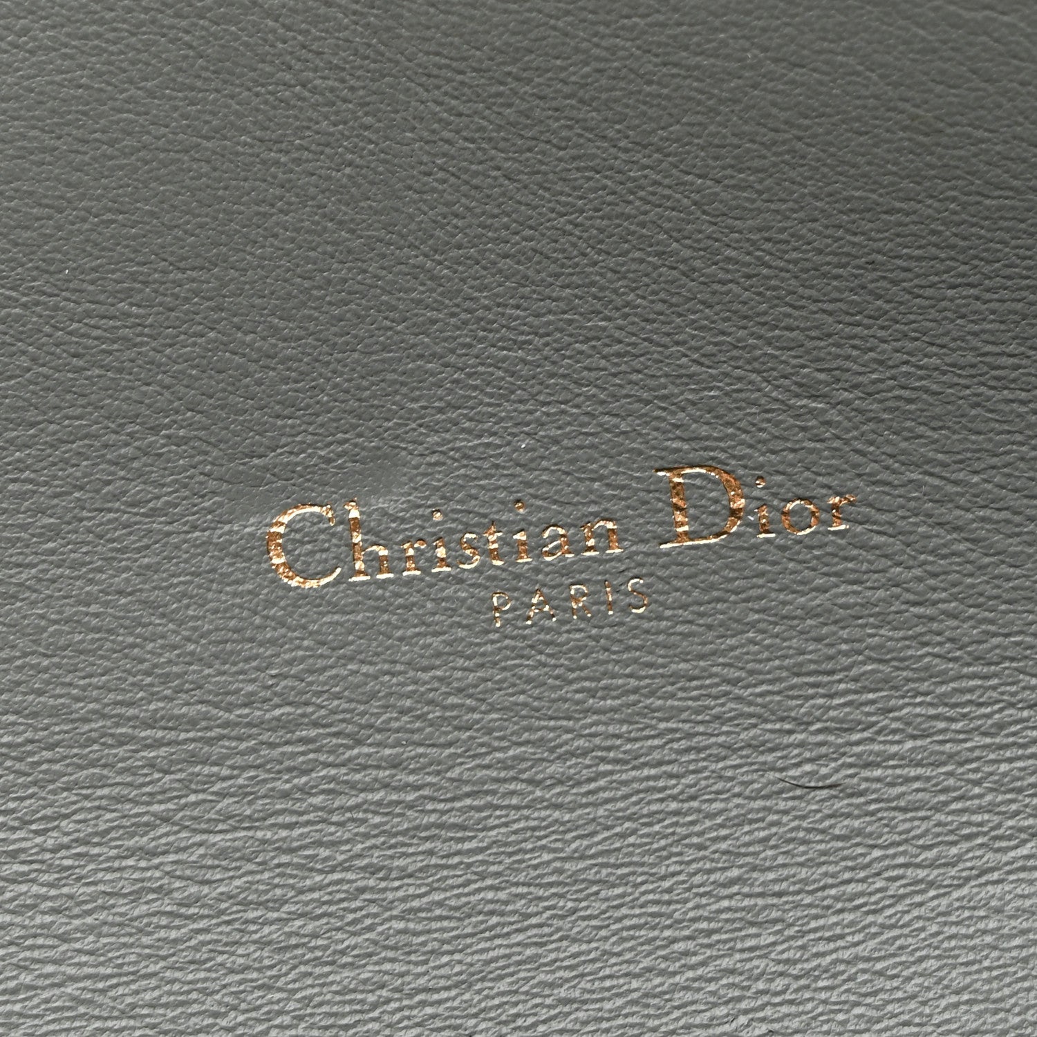 Christian Dior Oblique Saddle Chain Long Wallet Grey 14 of 23