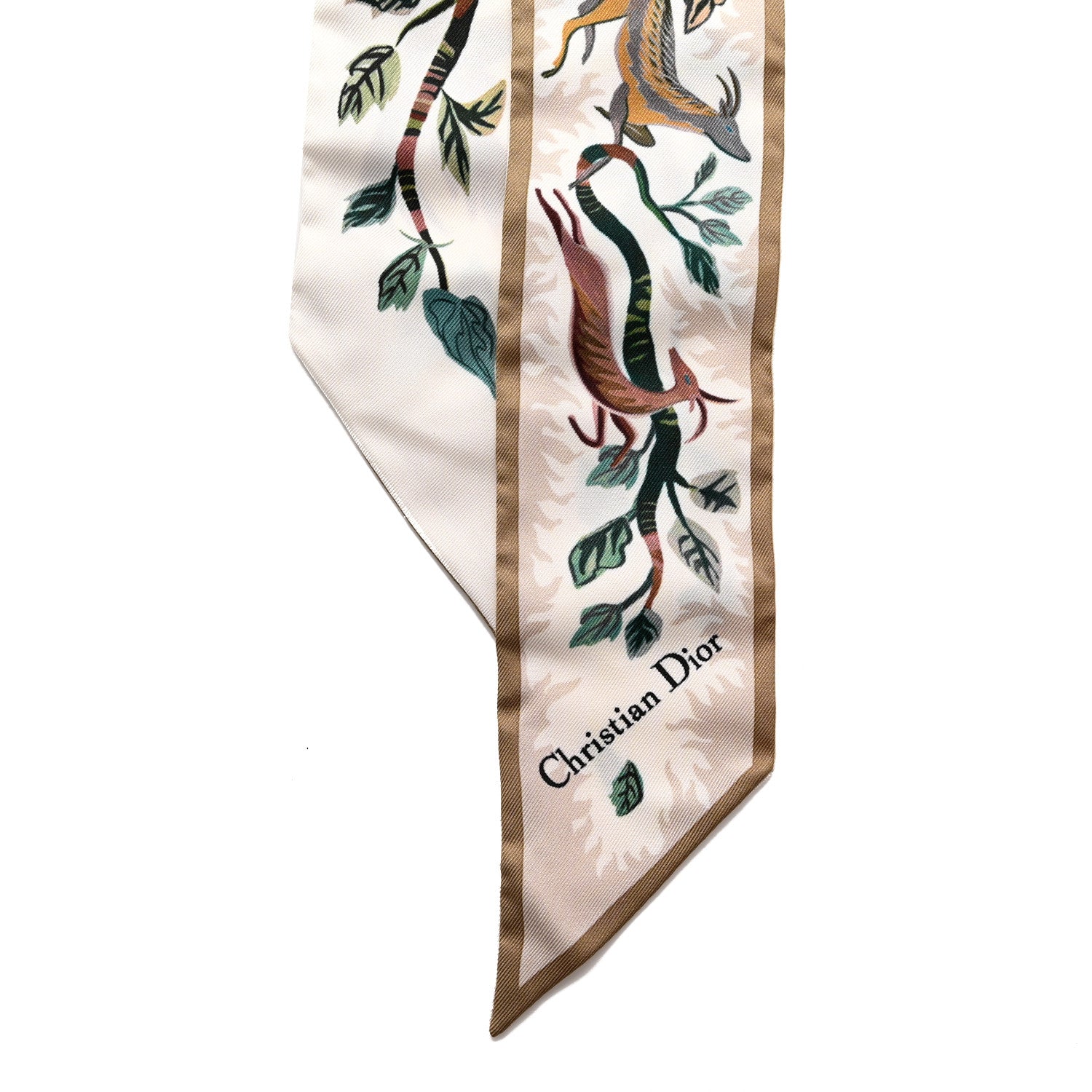 Christian Dior Silk Mitzah Scarf Multicolor 3 of 3