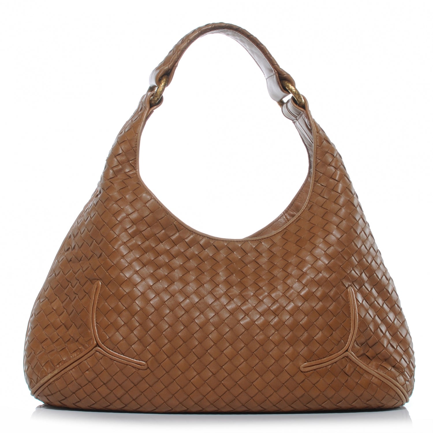 Bottega Veneta Nappa Intrecciato Ball Hobo Noce 1 of 8