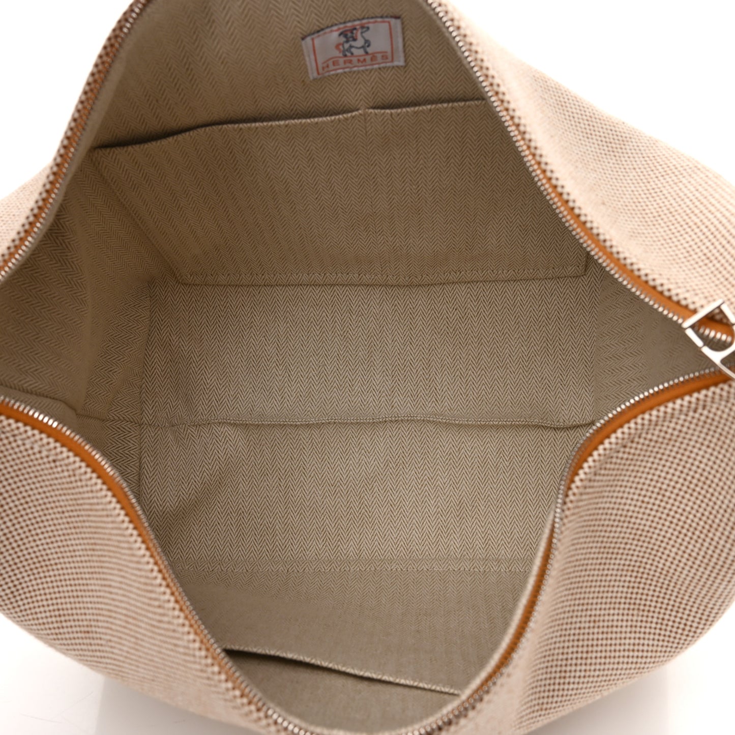 Canvas Large Bride-A-Brac Cabriole Case Biscuit