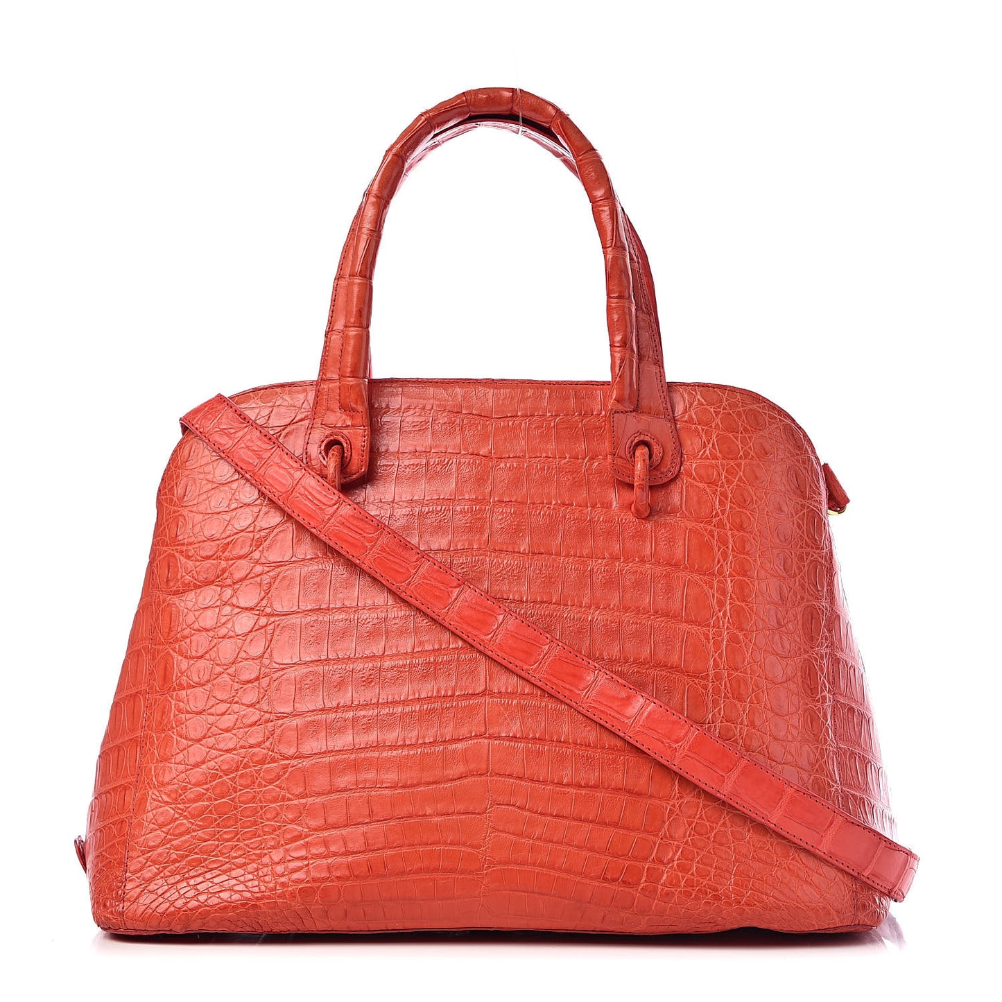 Crocodile Tote Coral