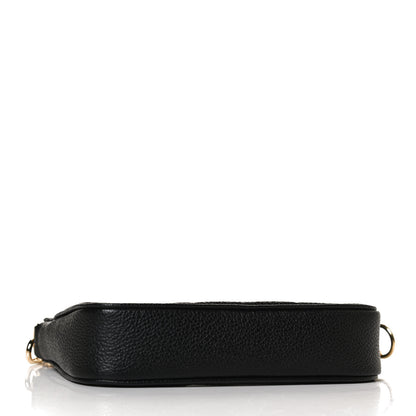 Louis Vuitton Empreinte Monogram Giant Mini Pochette Accessories Black 3 of 7