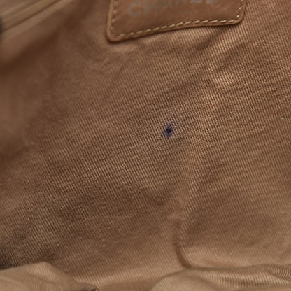 Chanel Distressed Lambskin Vintage Ligne Lady Braid Tote Brown 8 of 14