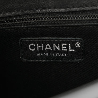 Chanel Calfskin Quilted Large Hamptons Flap Black 5 of 11