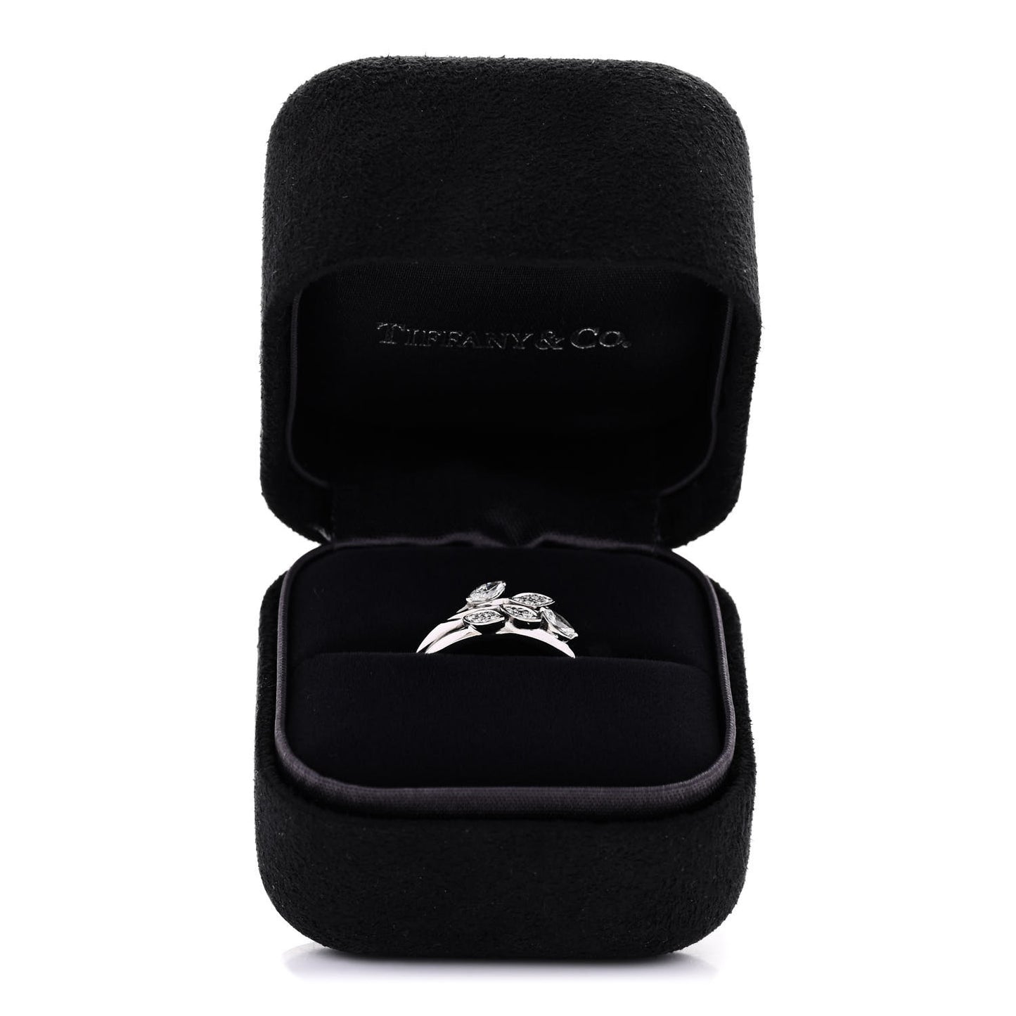 Platinum Diamond Victoria Vine Ring 49 4.75