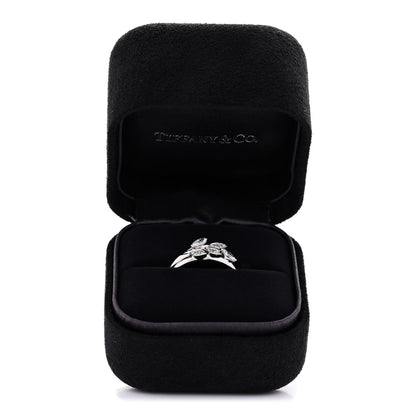 Tiffany Platinum Diamond Victoria Vine Ring 49 4.75 5 of 5