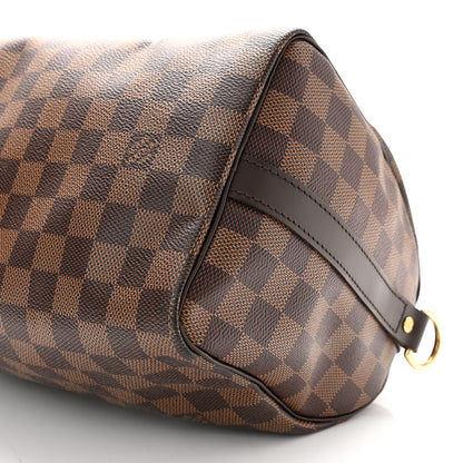 Louis Vuitton Damier Ebene Speedy Bandouliere 25 9 of 10