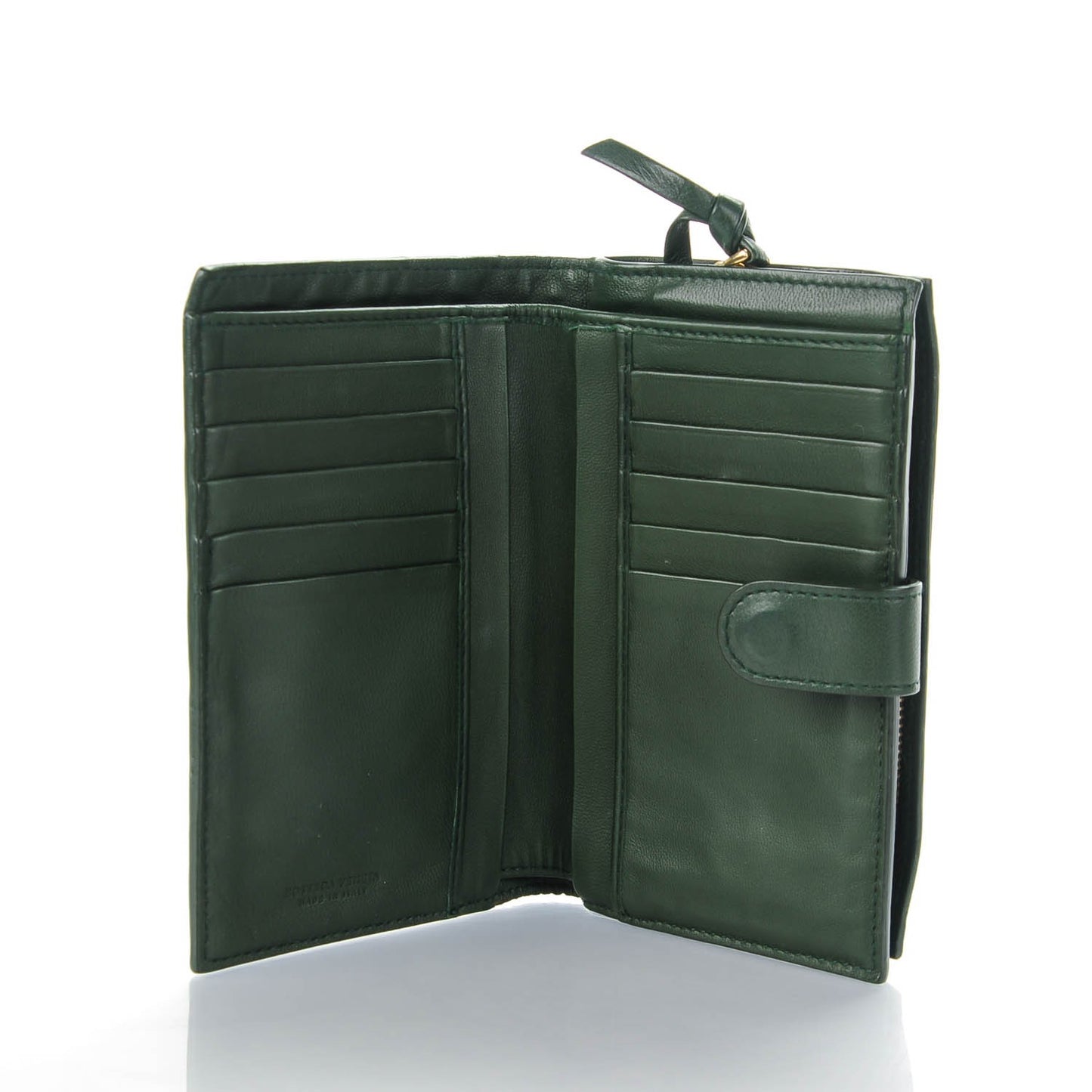 Nappa Intrecciato Continental Wallet Bottle