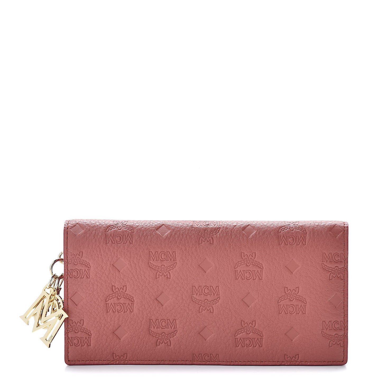 Calfskin Ottomar Large Klara Two Fold Wallet Cocoa