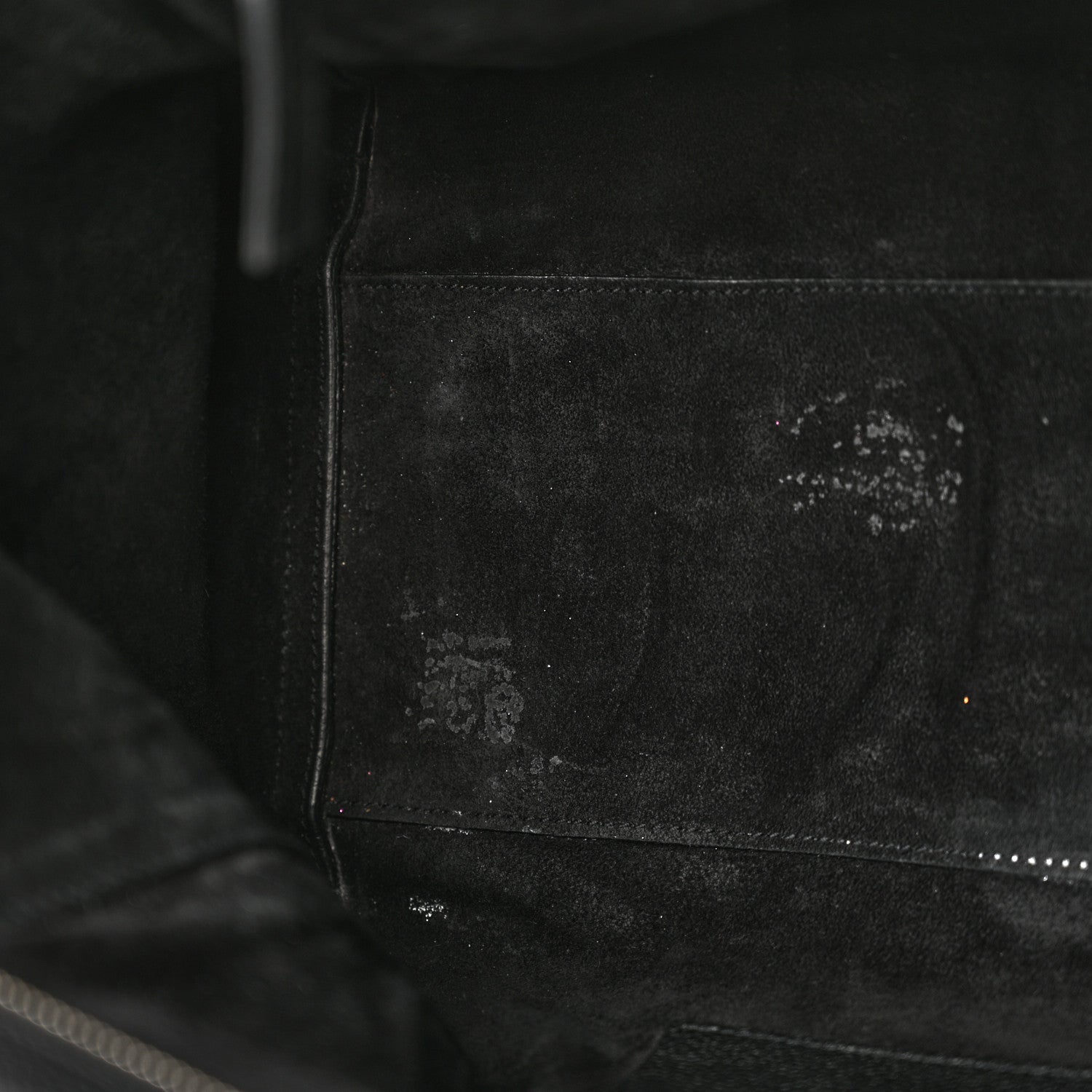 Saint Laurent Grained Calfskin Medium Cabas Rive Gauche Black 12 of 20