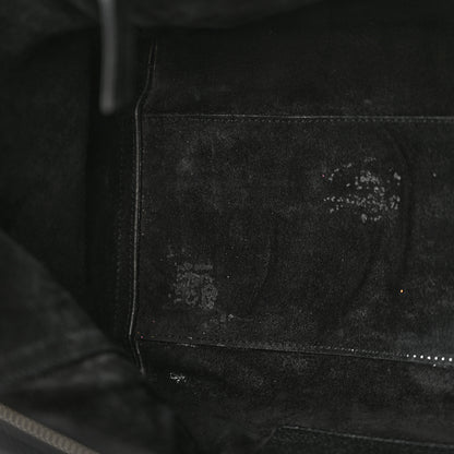 Saint Laurent Grained Calfskin Medium Cabas Rive Gauche Black 12 of 20