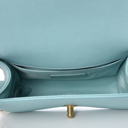 Chanel Caviar Quilted Small Boy Flap Light Blue 7 of 8