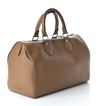 Louis Vuitton Epi Speedy 25 Cannelle 3 of 14