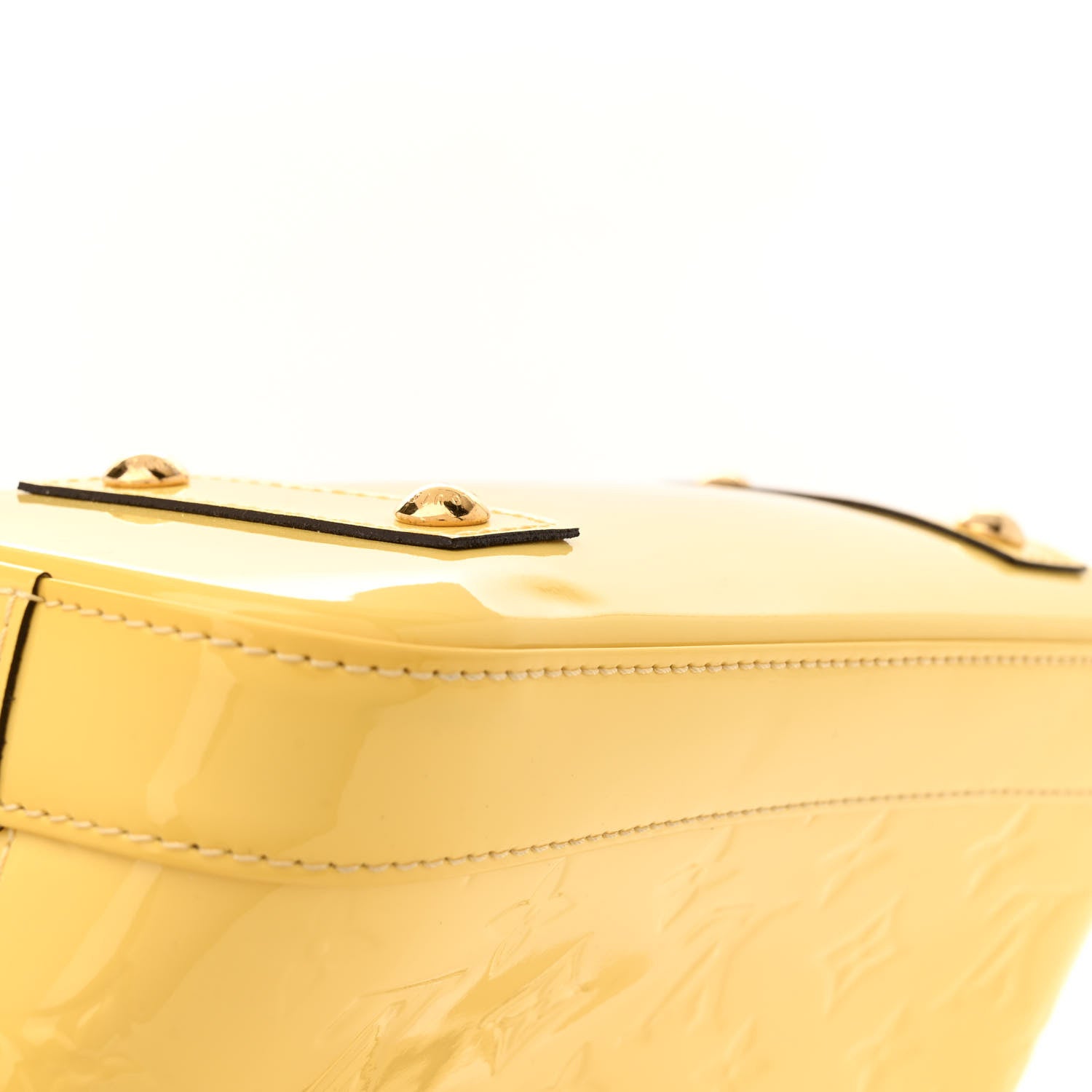 Louis Vuitton LOUIS VUITTON Vernis Alma BB Citrine 14 of 15