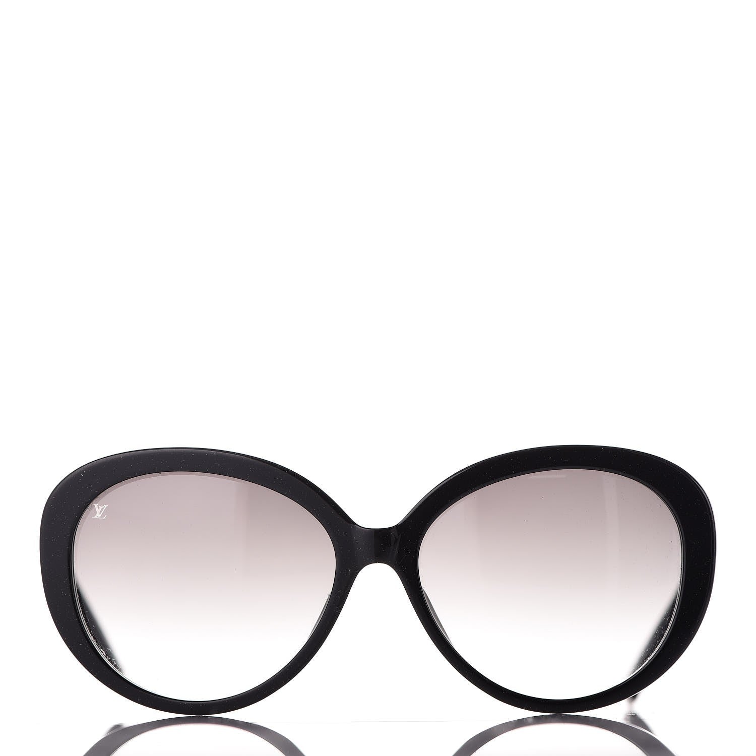 Louis Vuitton Acetate Bluebell Sunglasses Z0693W Black Glitter 2 of 8