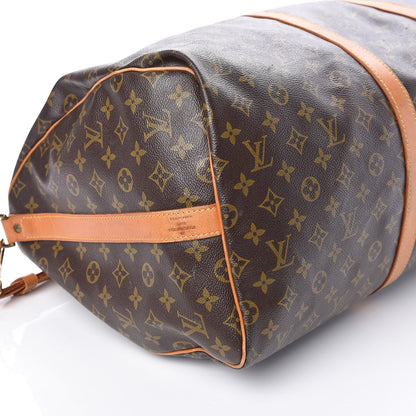 Louis Vuitton Monogram Keepall Bandouliere 55 6 of 16
