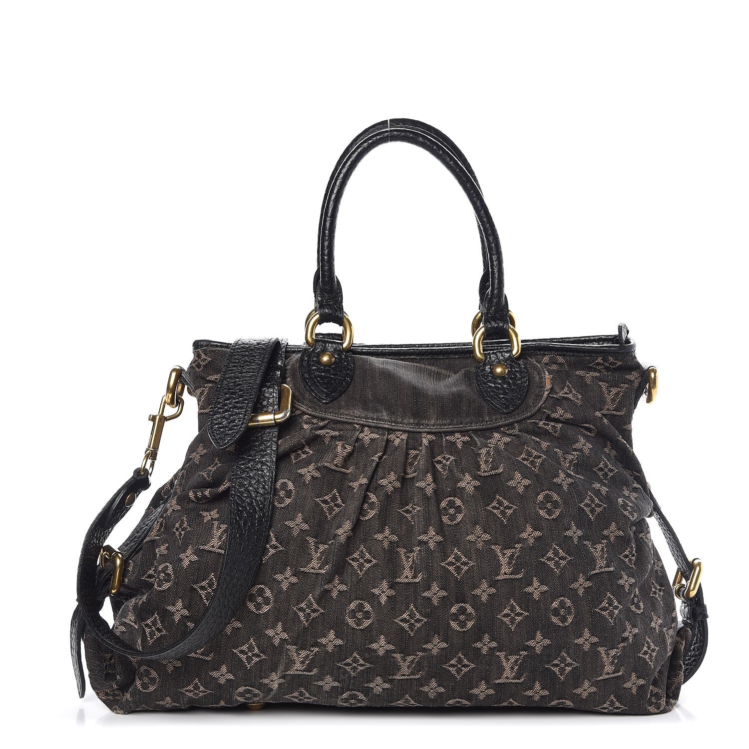 Louis Vuitton Denim Neo Cabby GM Black 1 of 13