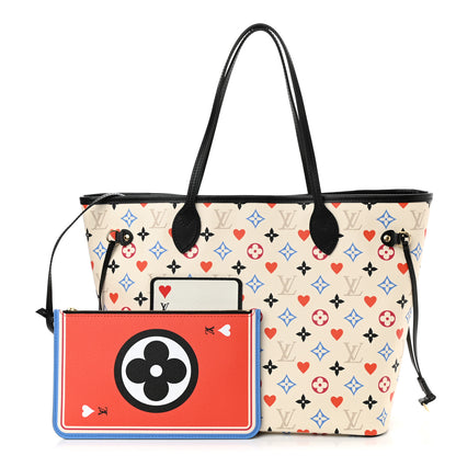 Louis Vuitton Game On Neverfull MM White 1 of 8