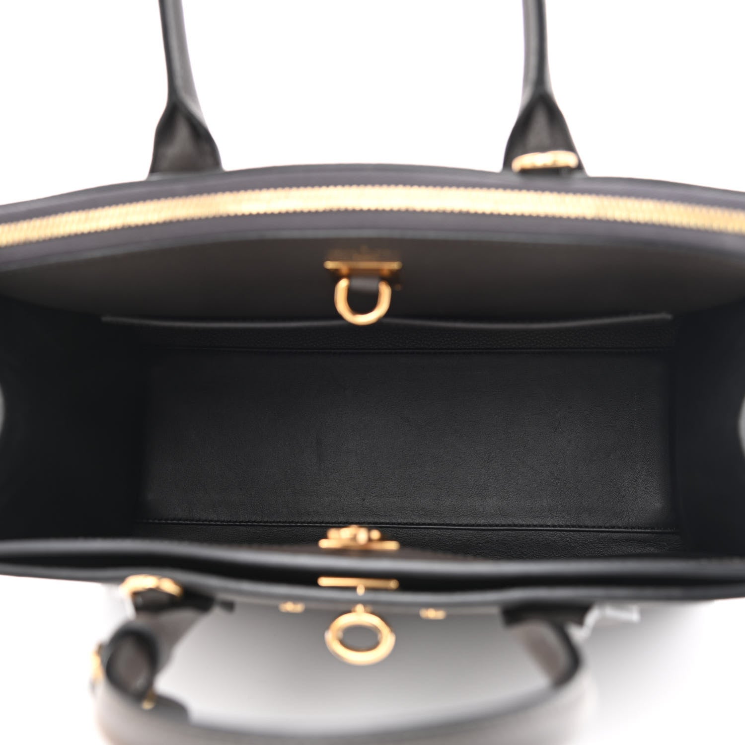 Louis Vuitton Taurillon City Steamer MM Gris 5 of 9