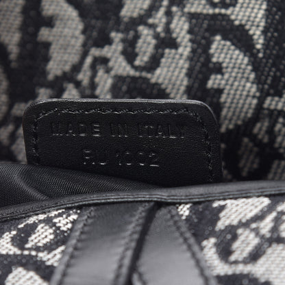 Christian Dior Monogram Saddle Bag Black 7 of 11