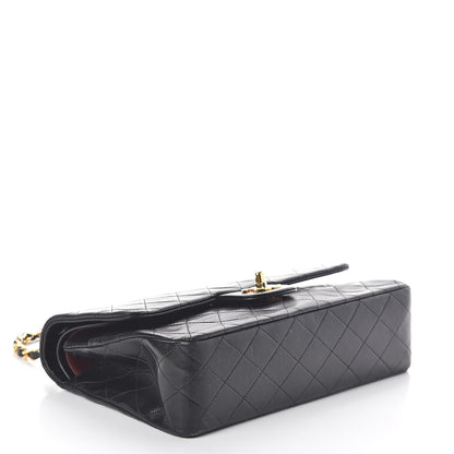 Chanel Lambskin Quilted Medium Double Flap Black 4 of 11