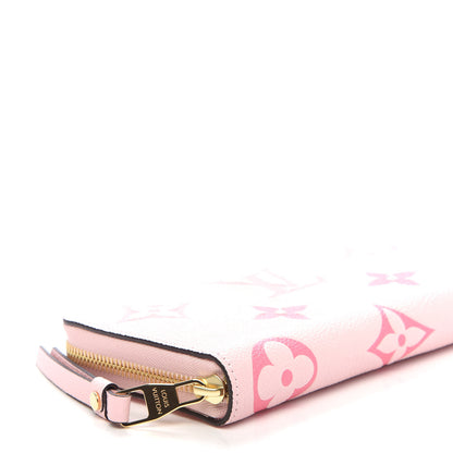 Louis Vuitton Empreinte Monogram Giant By The Pool Zippy Wallet Bouton De Rose 6 of 10
