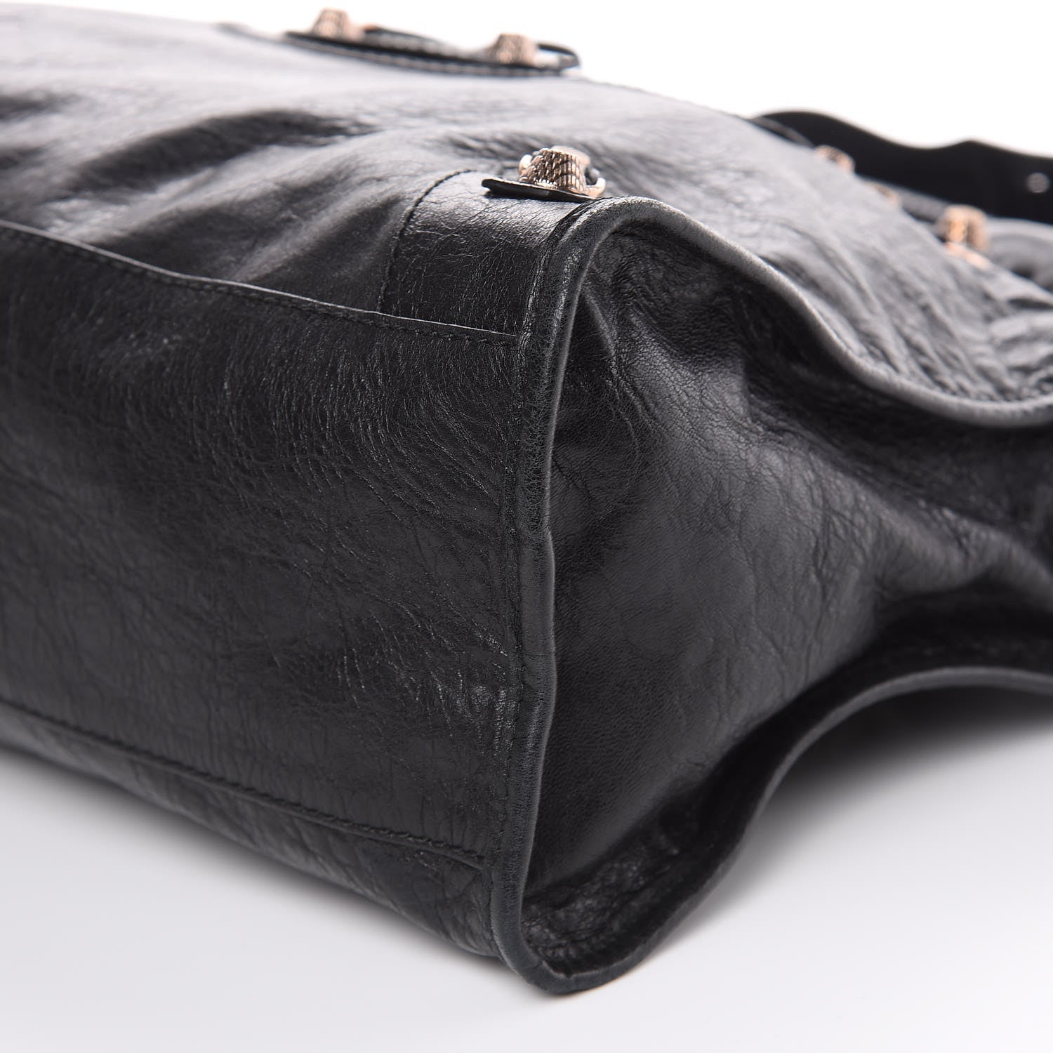 Balenciaga Agneau Giant 12 Rose Gold Hardware City Black 9 of 10