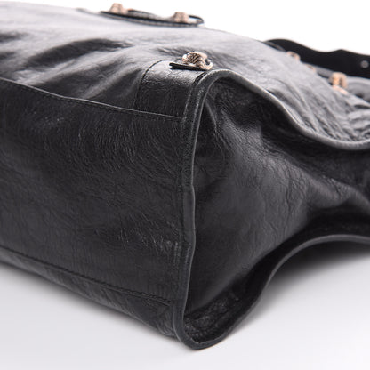 Balenciaga Agneau Giant 12 Rose Gold Hardware City Black 9 of 10