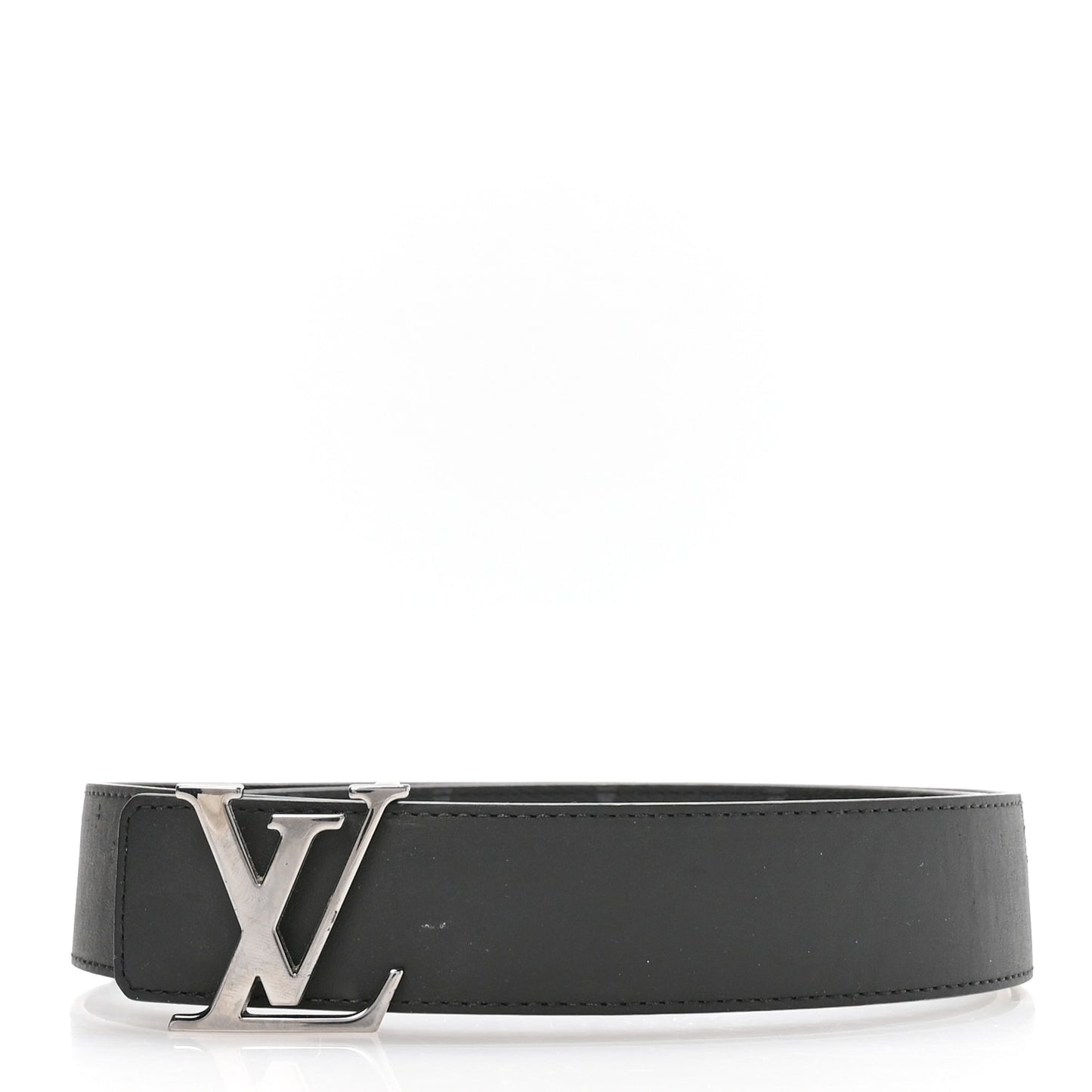Calfskin Monogram Eclipse 35mm LV Initiales Reversible Belt 85 34