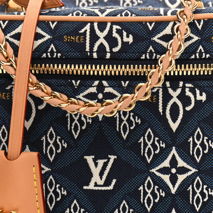 Louis Vuitton Jacquard Since 1854 Vanity PM Blue 7 of 9