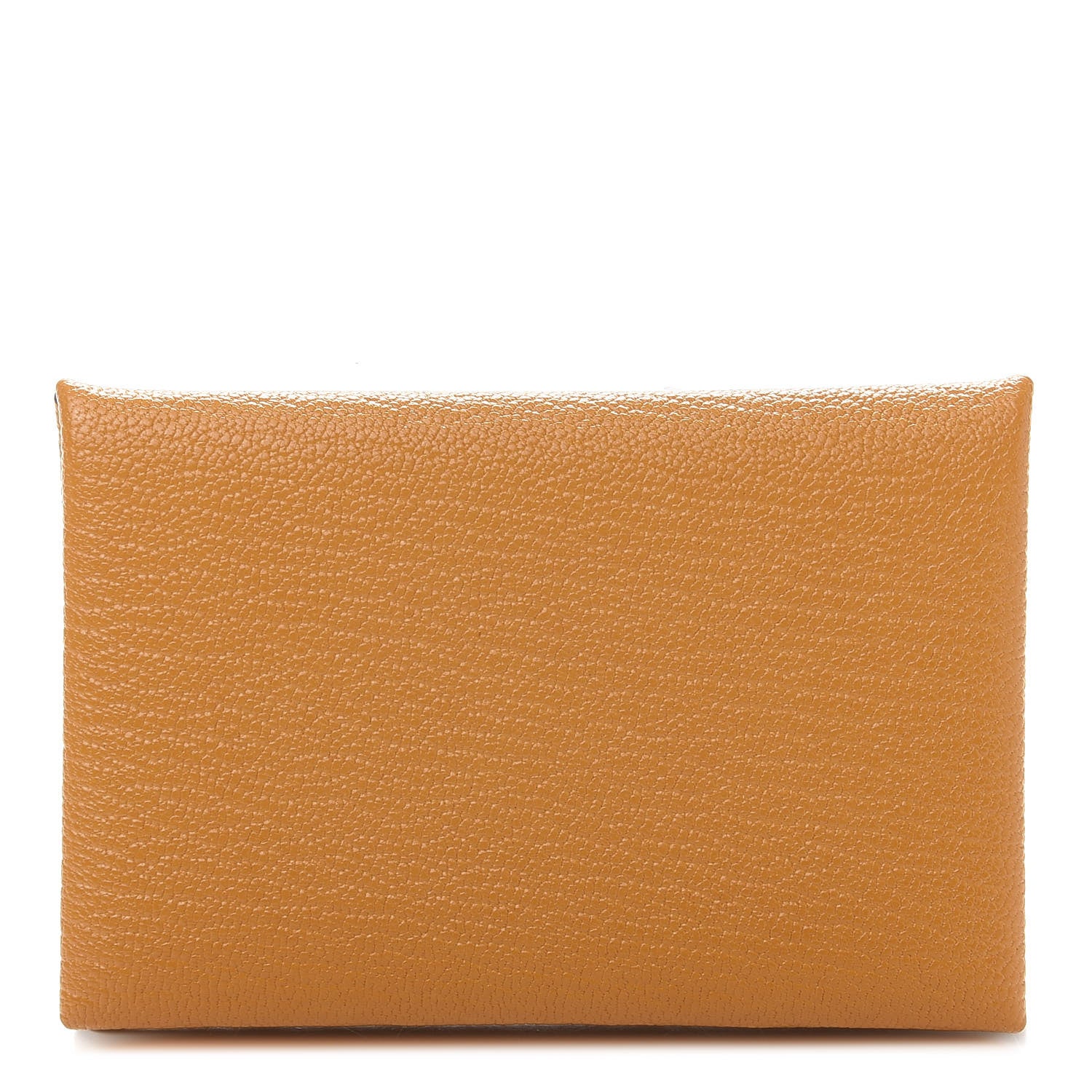 Hermes Chevre Mysore Calvi Card Case Moutarde 1 of 10