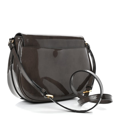 Prada Spazzolato Messenger Bag Grafite Fume 2 of 4