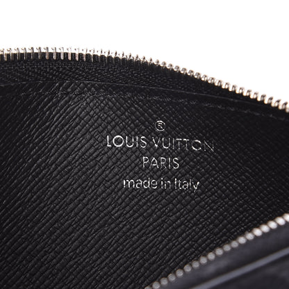 Louis Vuitton Monogram Eclipse Taiga Coin Card Holder 6 of 8
