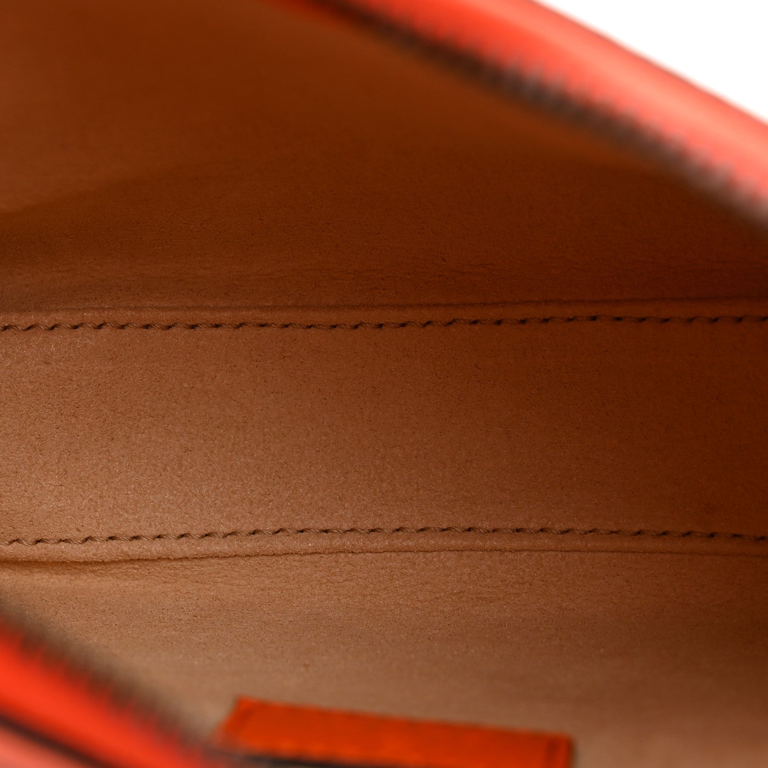 Gucci Goatskin Mini Aphrodite Shoulder Bag Orange 5 of 11