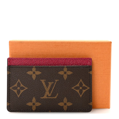 Louis Vuitton Monogram Card Holder Fuchsia 7 of 7