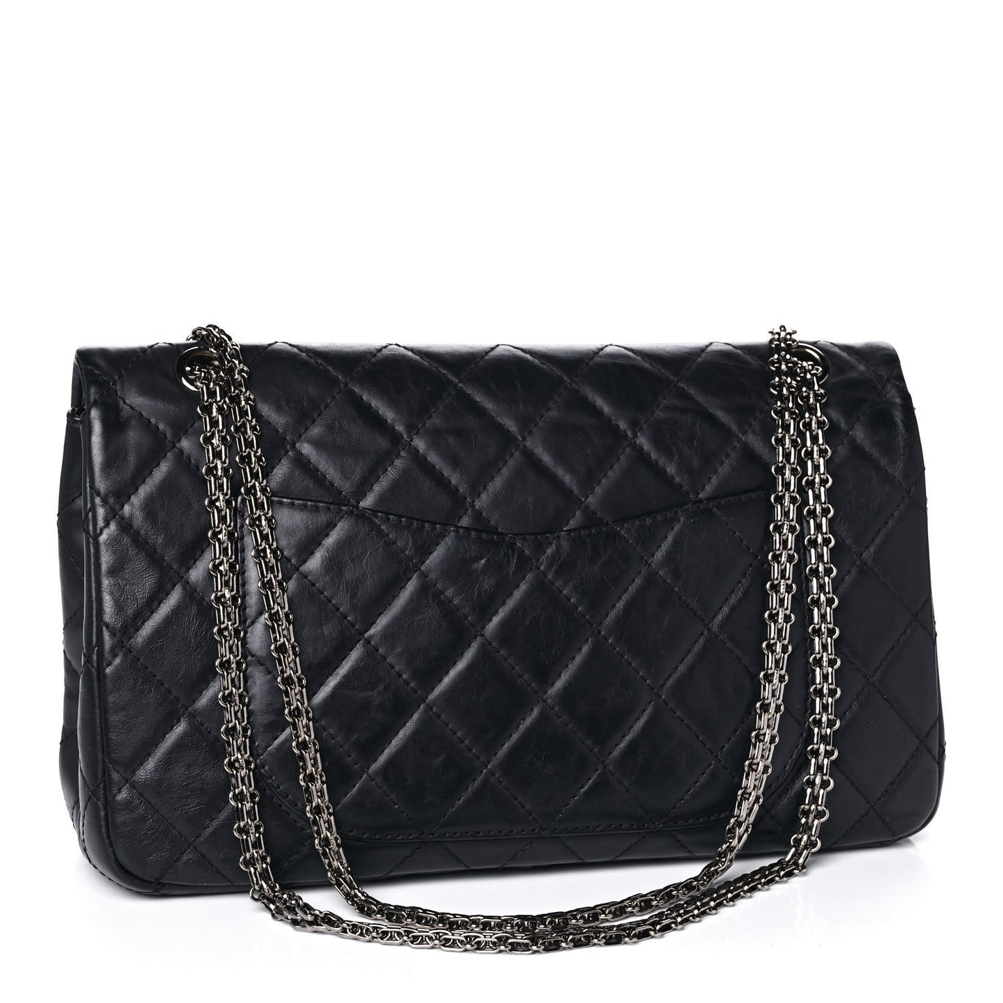 Aged Calfskin Quilted 2.55 Reissue 227 Flap