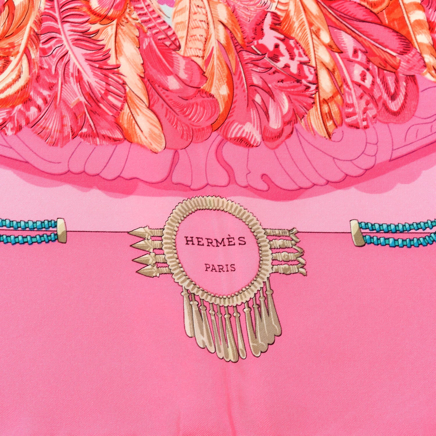 Hermes Silk Mexique Scarf 90 3 of 5