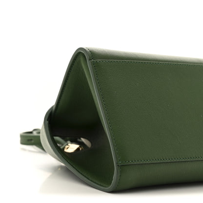 Salvatore Ferragamo Calfskin Mini Hug Bag Forrest Green 8 of 9
