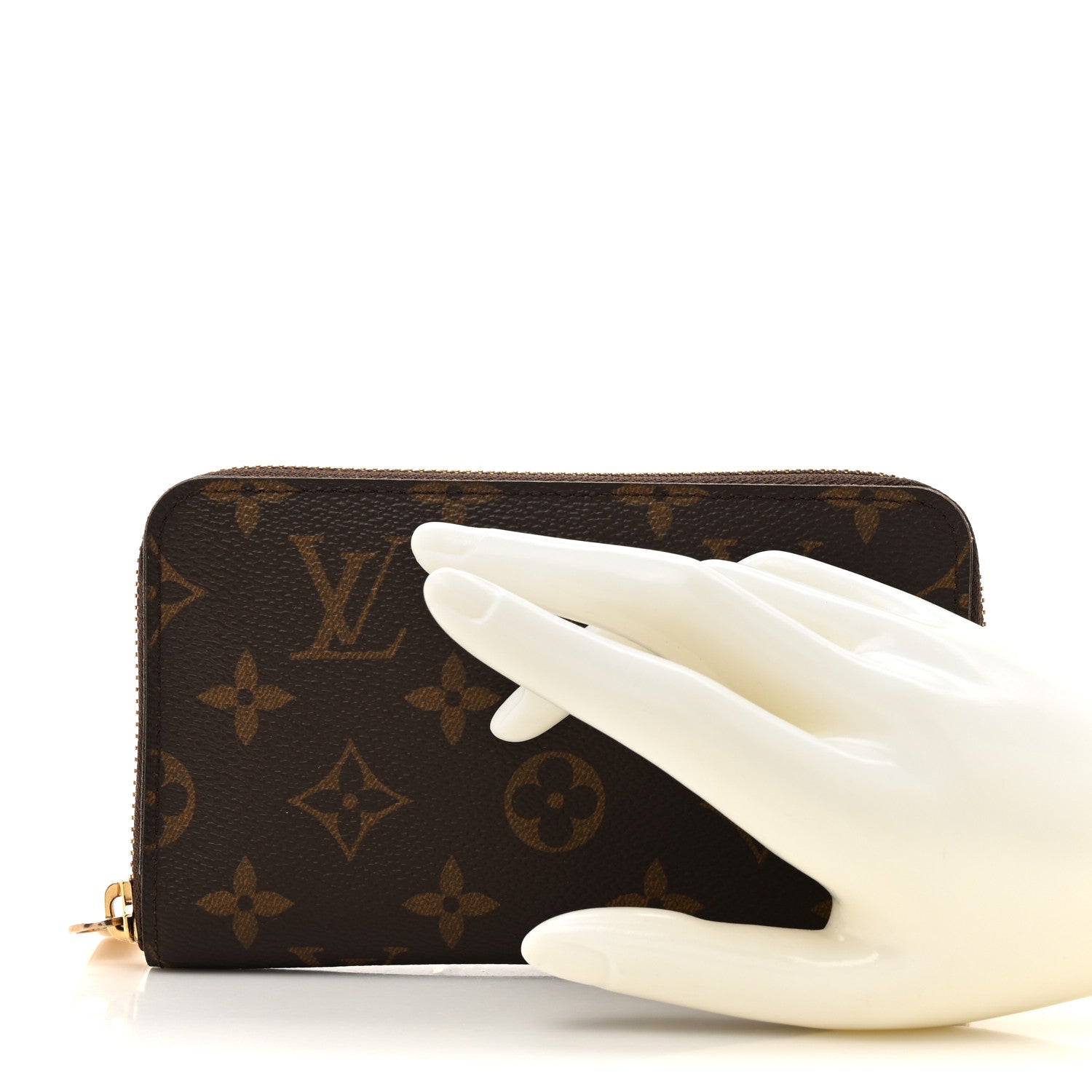 Louis Vuitton Monogram Zippy Compact Wallet 2 of 9