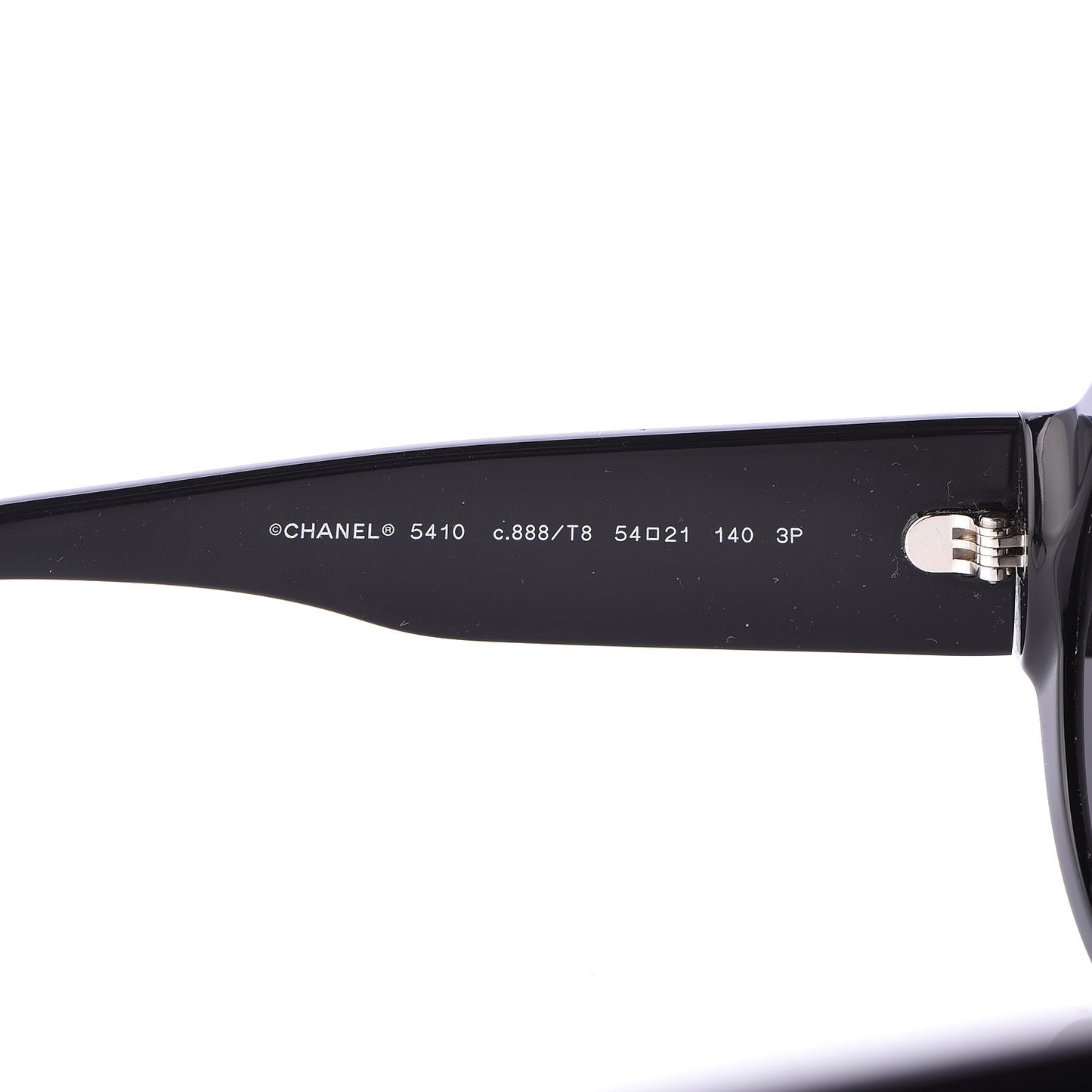 Acetate Polarized Round Sunglasses 5410 Black