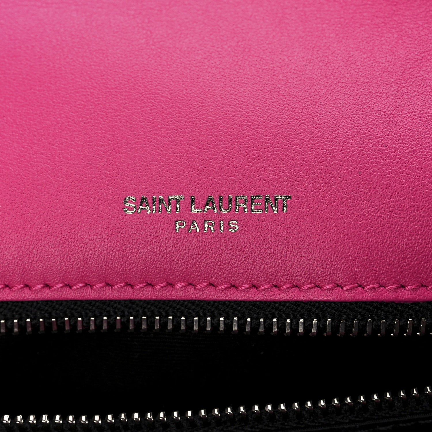 Saint Laurent Boucle Tweed Monogram Medium Niki Chain Satchel Pink 6 of 13