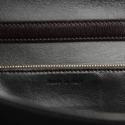Celine Liege Calfskin Medium Classic Box Flap Bag Espresso 6 of 7