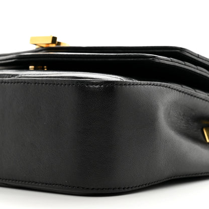 Saint Laurent Lambskin Matelasse Chevron Monogram Small Sulpice Bag Black 10 of 10