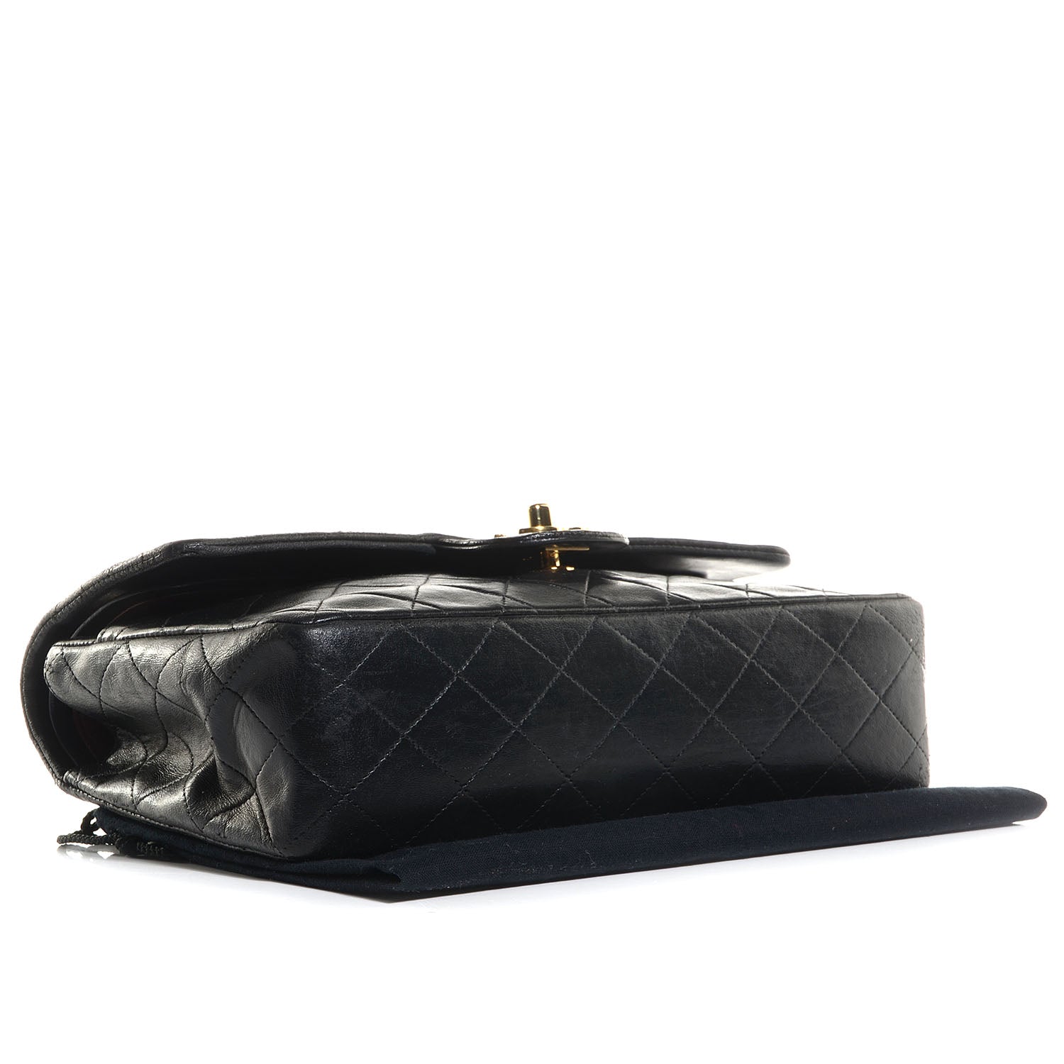 Chanel Lambskin Medium Double Flap Black 4 of 9