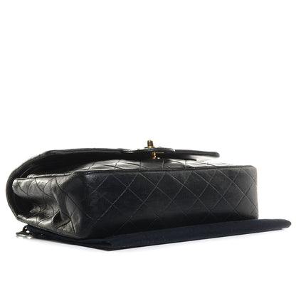 Chanel Lambskin Medium Double Flap Black 4 of 9