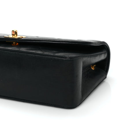 Chanel Lambskin Quilted Small Single Flap Black 10 of 12